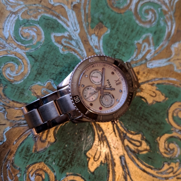 Fossil Rose Gold Analog Watch